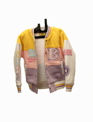 Multi Colored Varsity Jacket for Kids