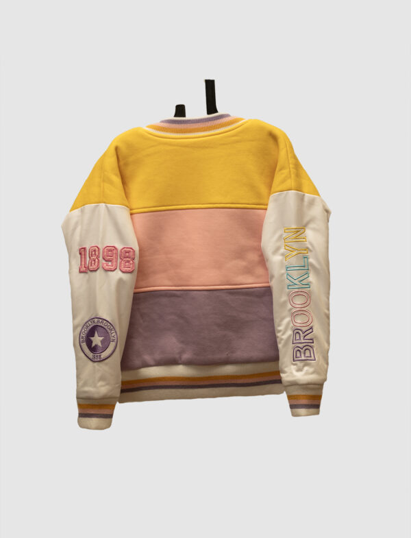 Multi Colored Varsity Jacket for Kids - Image 2