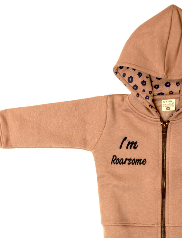 Warm Jacket With Hood - I am Roarsome - Image 3